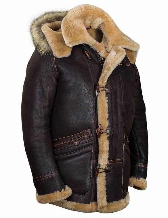 🎉Last day! 💥Special sale - Jacket Pilot From Sheepskin B-7 Arctic Parka ART.208 - naotstore