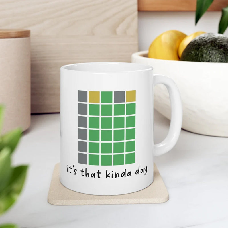 🤣Last day! 💥Special sale - Funny Wordle Mug - naotstore