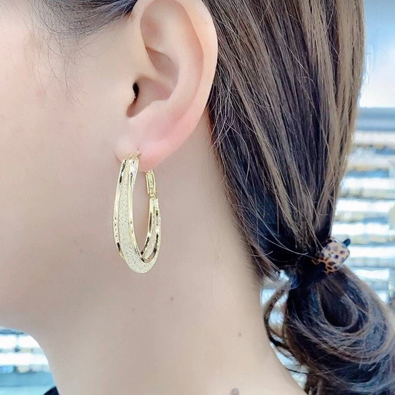 🔥Last day! 💥Special sale - Fashion Oval Earrings - naotstore