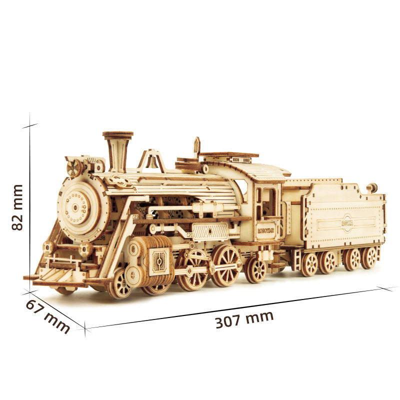 🤣Last day! 💥Special sale - Super Wooden Mechanical Model Puzzle Set - naotstore