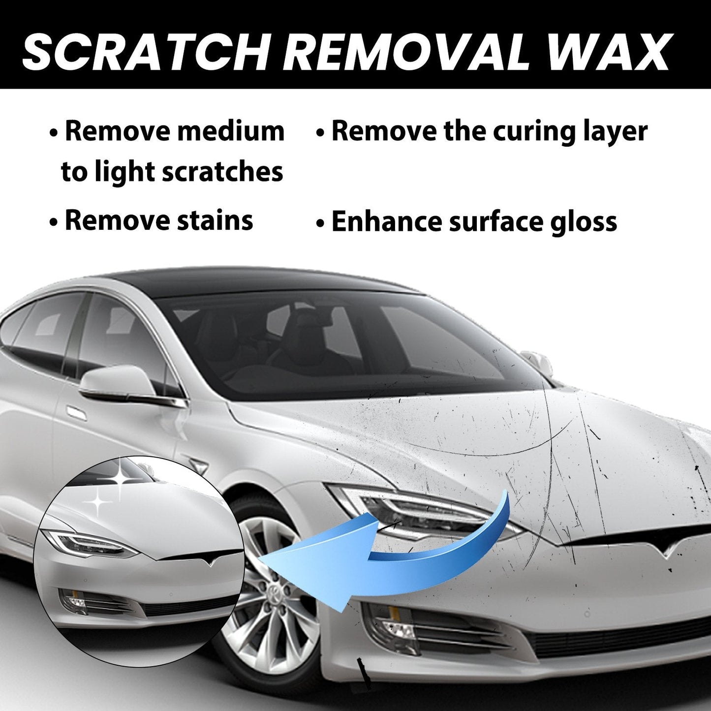 🔥Last day! 💥Special sale - Car scratch repair wax - naotstore