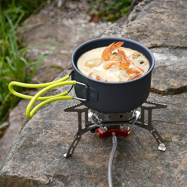 🔥Last day! 💥Special sale - Camping Outdoor Windproof Gas Burner