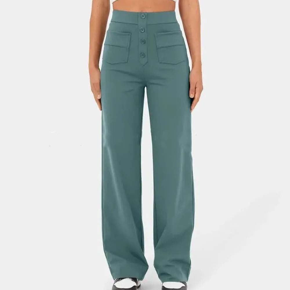 💥🔥Hottest products this month - High-waisted Elastic Casual Trousers - naotstore