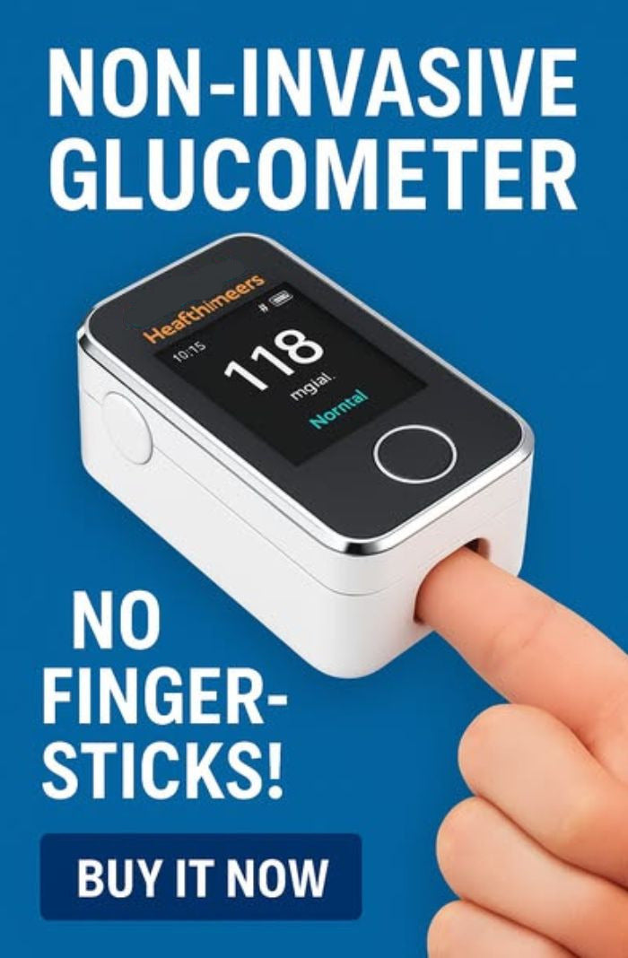 Non-Invasive Blood Glucose Monitor 99% High Accuracy