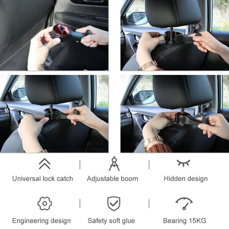 🔥Last day! 💥Special sale - Car seat hidden hook