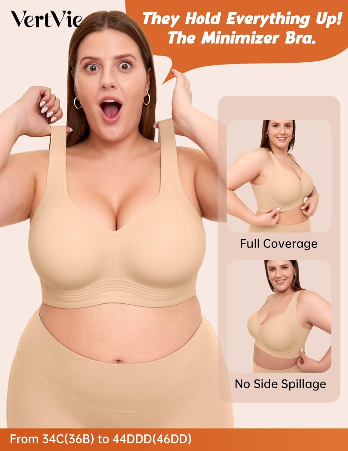 👙Plus Size Wireless Jelly Bra - Super Comfort