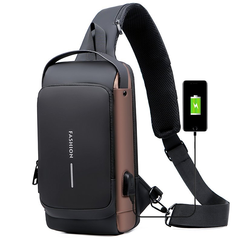 🔥Last day! 💥Special sale - USB charging sport sling  Anti-theft shoulder bag - naotstore