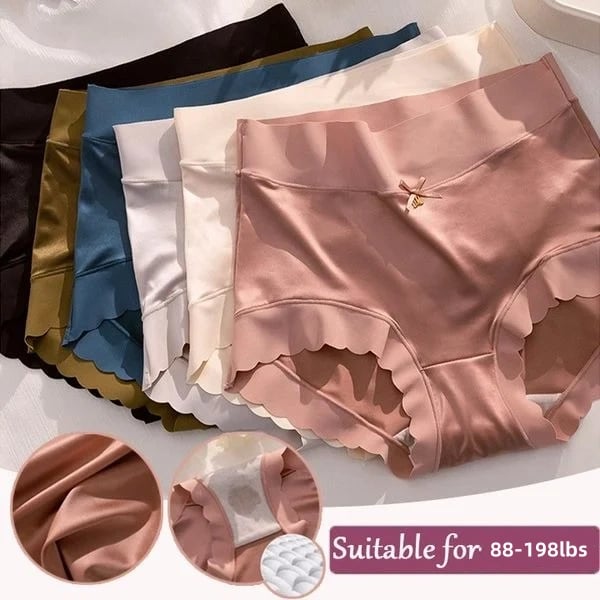 🎁Buy 1 get 2 free 🔥High quality satin antibacterial ice silk moisture wicking underwear - naotstore