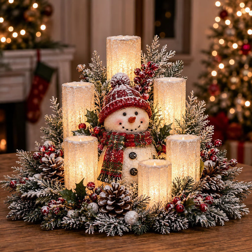 🧑‍🎄Christmas center decorations⛄Holiday table decorations