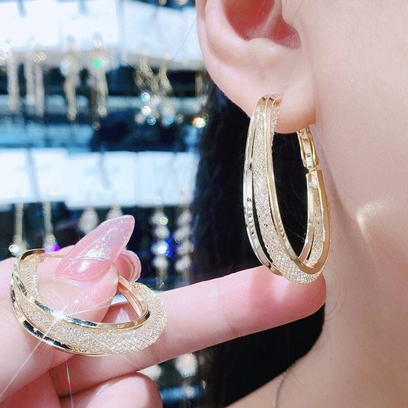 🔥Last day! 💥Special sale - Fashion Oval Earrings - naotstore