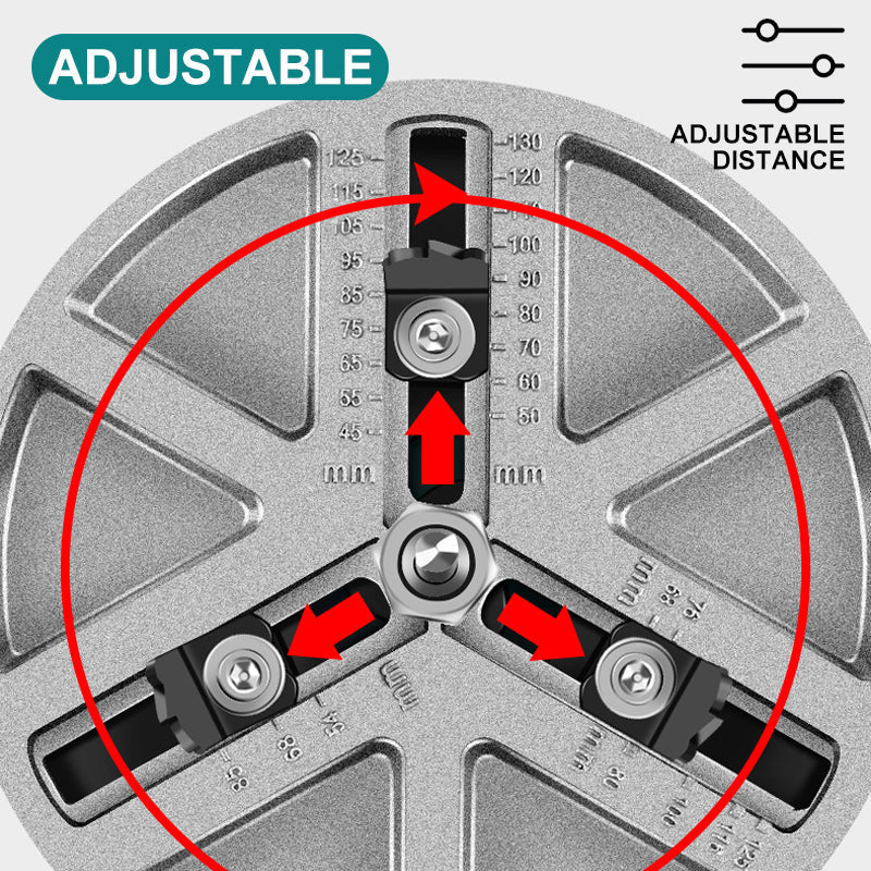 🔥Last day! 💥Special sale - Adjustable Woodworking Cutting Tools Hole Opener - naotstore