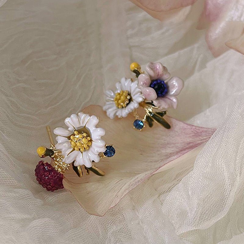 🔥Last day! 💥Special sale - Daisy Flower Earrings - naotstore