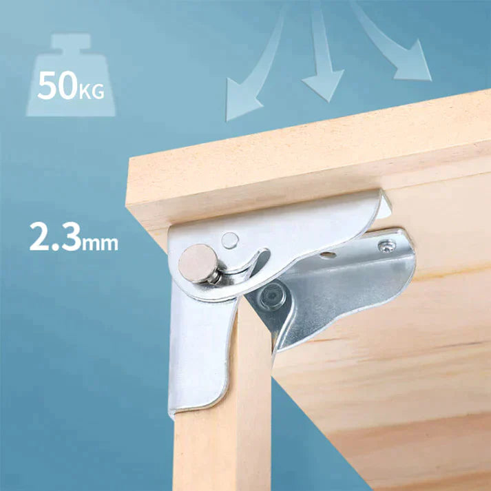 90 degree self-locking folding hinge - naotstore