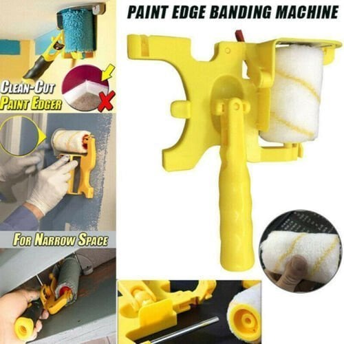 🔥Last day! 💥Special sale - Clean Cut Paint Edger Trimming Roller Brush