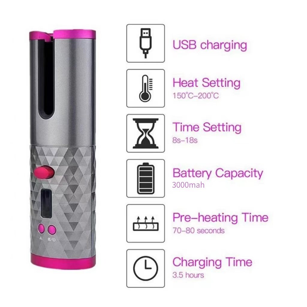 ⭐Last day! 💥Special sale - Cordless Automatic Hair Curler - naotstore