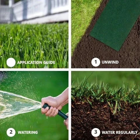 🎉Last day! 💥Special sale - Biodegradable Grass Seed Mat - naotstore