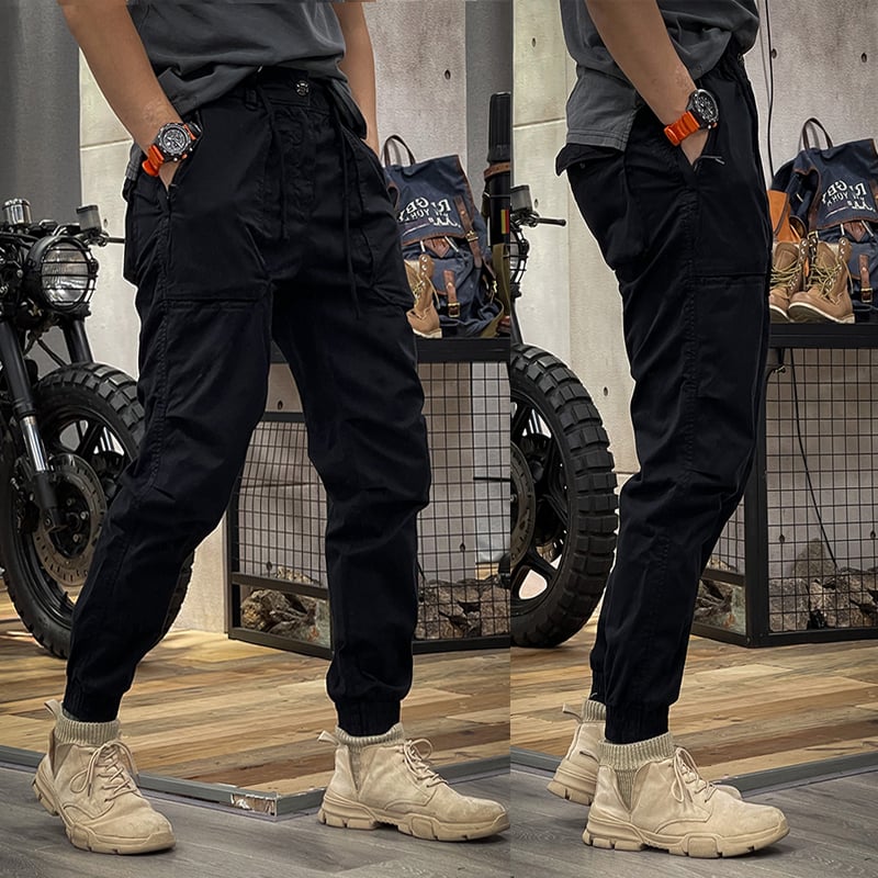 🔥Last day! 💥Special sale - Spring Men's Ripped Slim Fit Motorcycle Jeans - naotstore