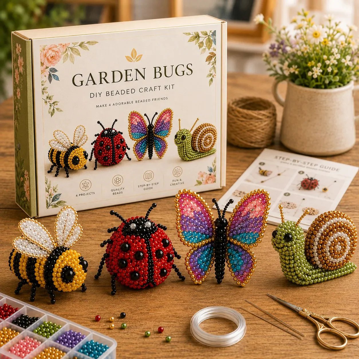 ✨Hot Selling! DIY Mini 3D Animal Beading Set