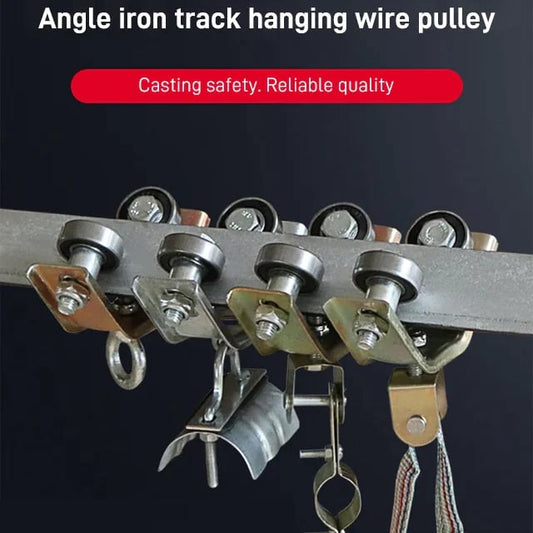 🔥Last day! 💥Special sale - Angle Iron Pulley