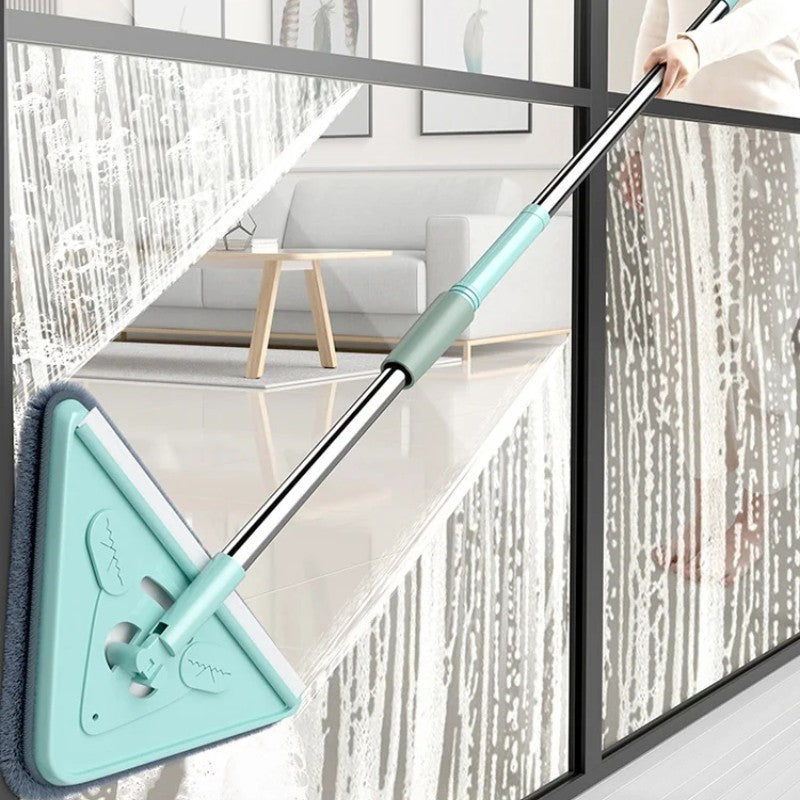 🎁Hottest recommendations - Long handle multifunctional rotating triangular mop - naotstore