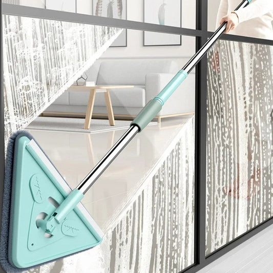 🎁Hottest recommendations - Long handle multifunctional rotating triangular mop - naotstore