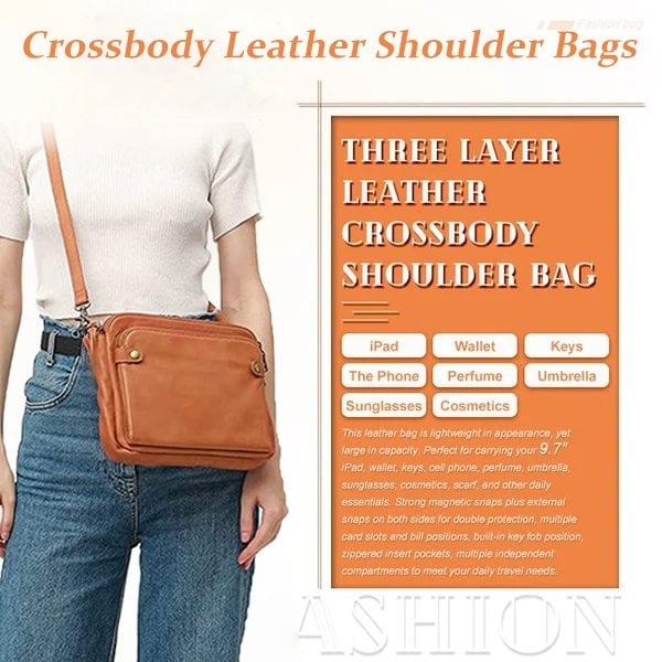 💥The hottest items of the year - Crossbody Leather Shoulder Bags and Clutches - naotstore