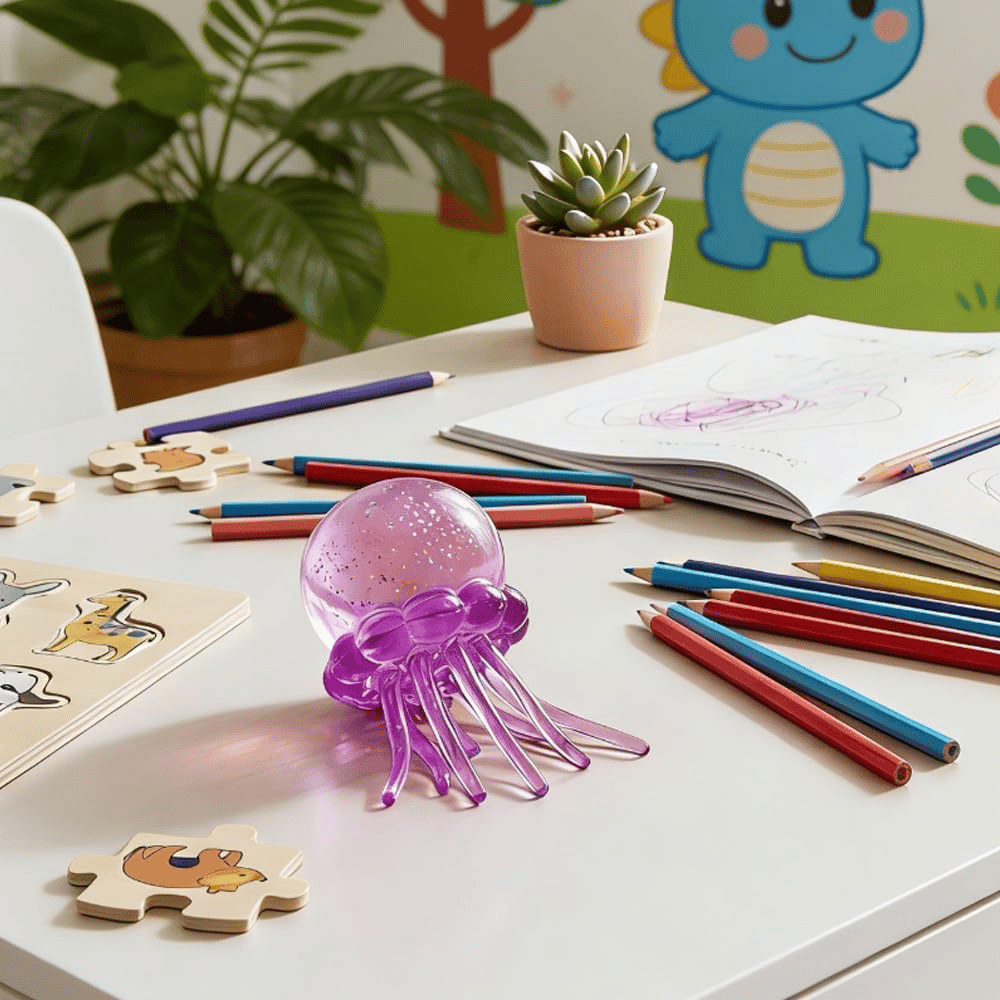 💫🐙Hot Selling Item 🐙 Adorable Sparkling Jellyfish Toy