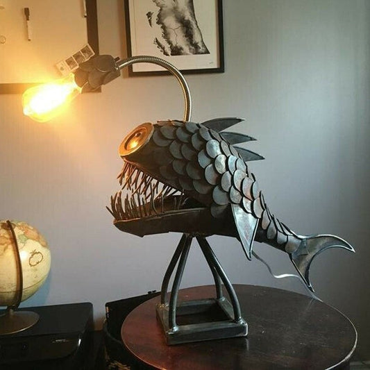 Naotstore - Angler Fish Lamp-Best Home Decor Custom Art