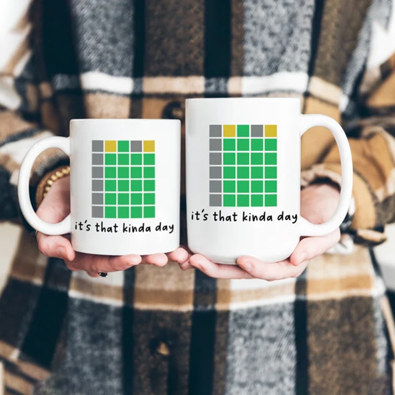 🤣Last day! 💥Special sale - Funny Wordle Mug - naotstore