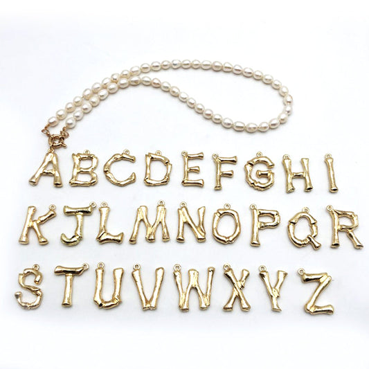 Pearl Initial Necklace - naotstore