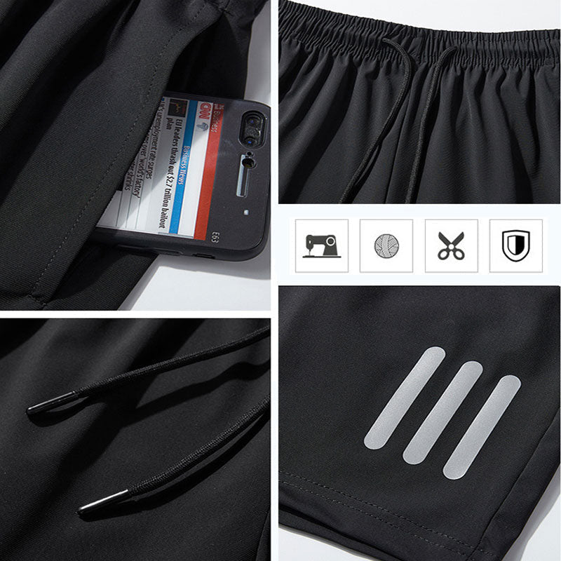 Summer Elastic Sports Shorts - naotstore