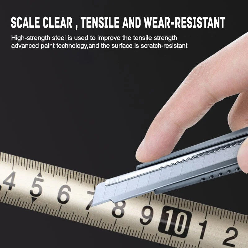 🔥Last day! 💥Special sale - Stainless Steel Anti-corrosion Retractable Metric Ruler - naotstore