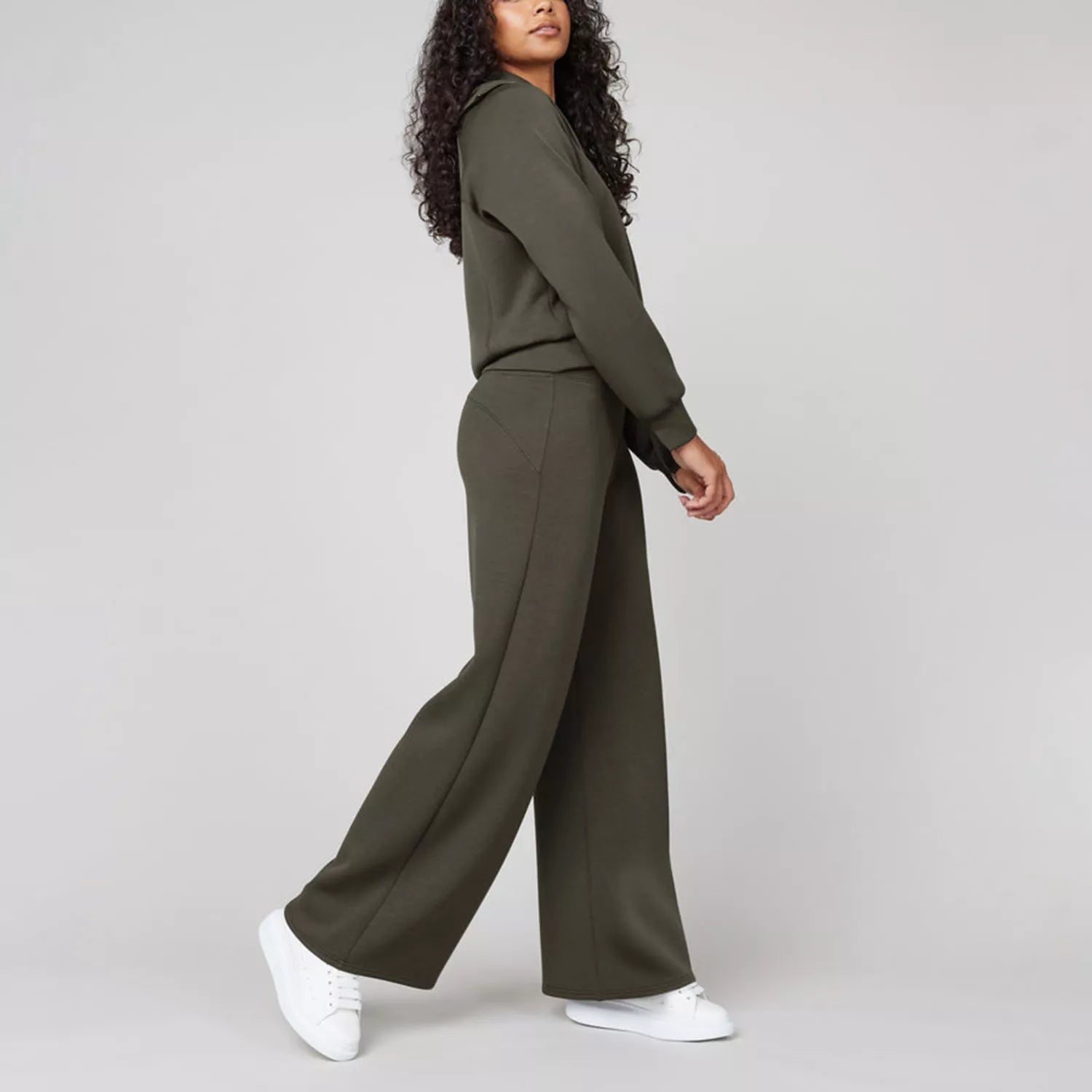 💕Hottest items this month - Long Sleeve Wide Leg Jumpsuit - naotstore