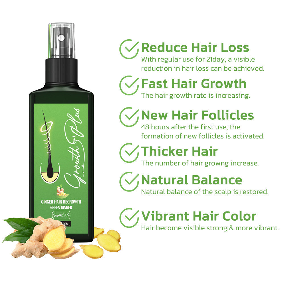 🔥Last day! 💥Special sale - GrowthPlus Nourishing Ginger Spray - naotstore