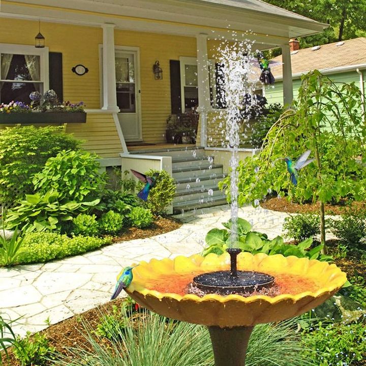 💥This month's hottest items - FreeSolar Garden Fountain - naotstore