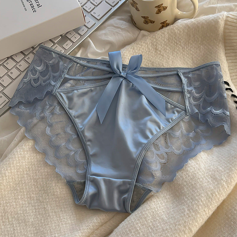 💥Buy 1 get 2 free - Sexy satin transparent hollow lace panties - naotstore