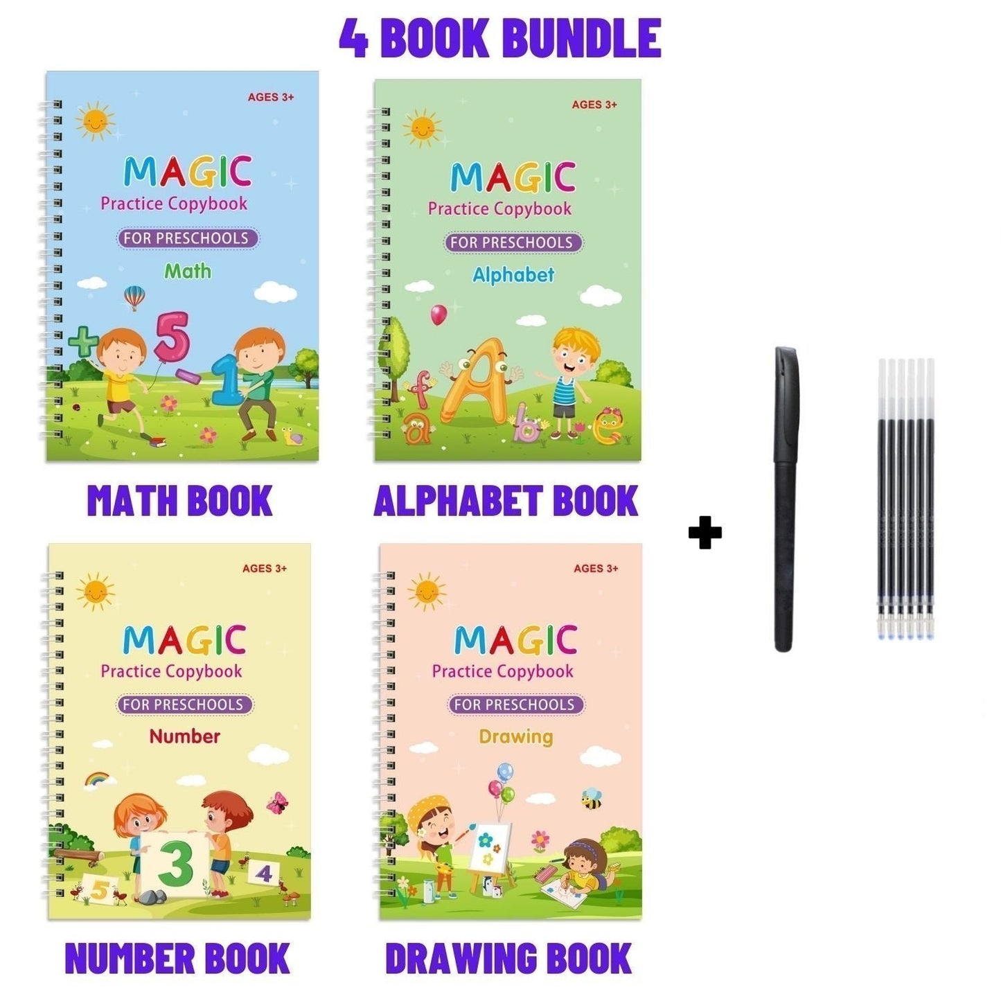 📓Last day! 💥Special sale - Children's Magic Copybooks - naotstore