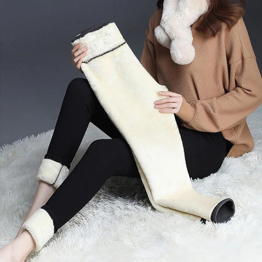 Naotstore - Lambskin Winter Leggings