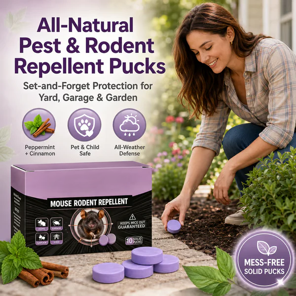 💥Limited time offer: 55% off🐀Natural scented rodent repellent tablets