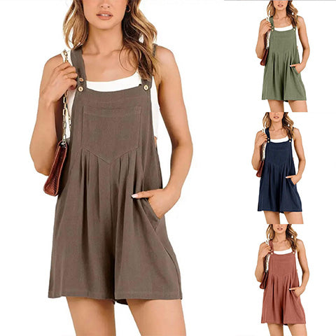 🔥Specials this week - Casual Adjustable Strap Loose Bib Rompers - naotstore