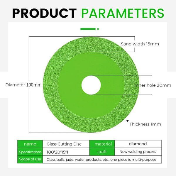 💥This week's specials - Glass Cutting Disc - naotstore