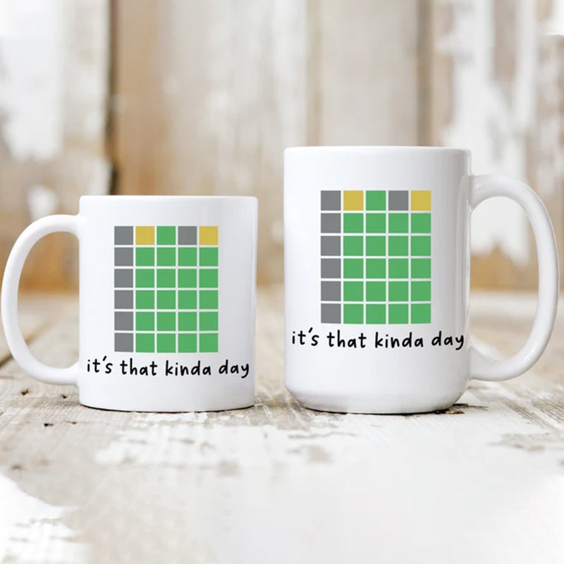 🤣Last day! 💥Special sale - Funny Wordle Mug - naotstore