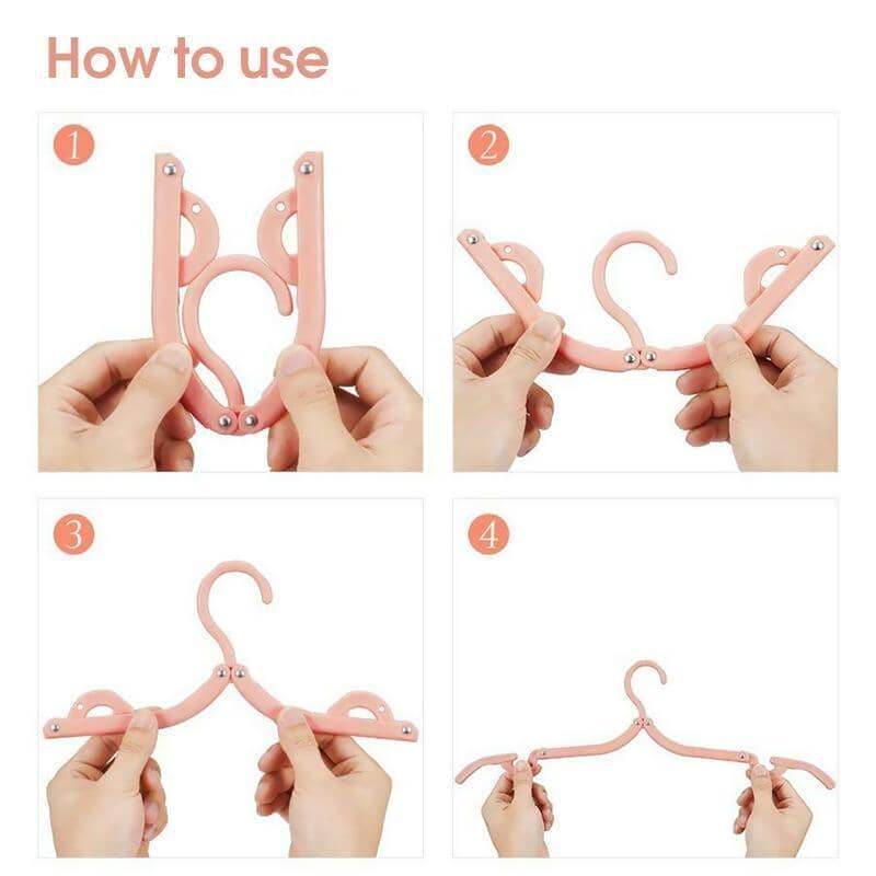 🤣Last day! 💥Special sale - Retractable Portable Travel Hangers - naotstore