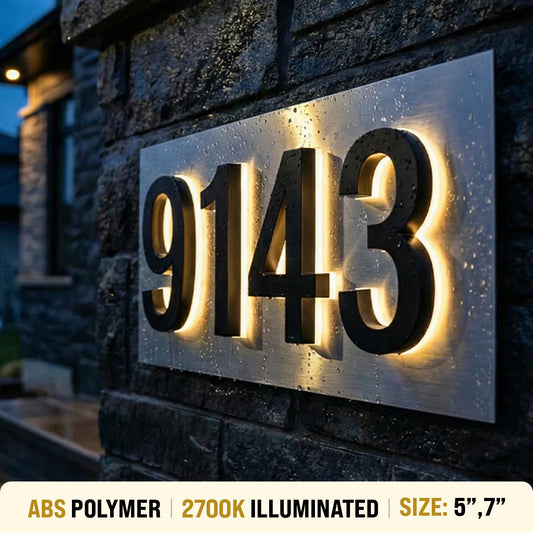 💥Discounted price ‼️2700K illuminated door number