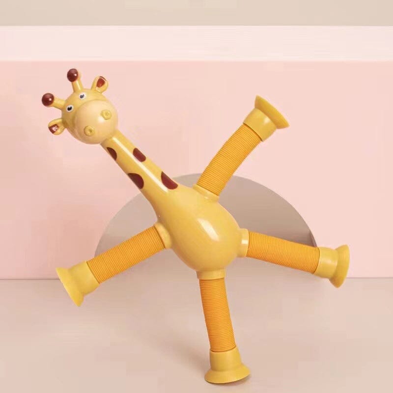 🔥Last day! 💥Special sale - Telescopic suction cup giraffe toy