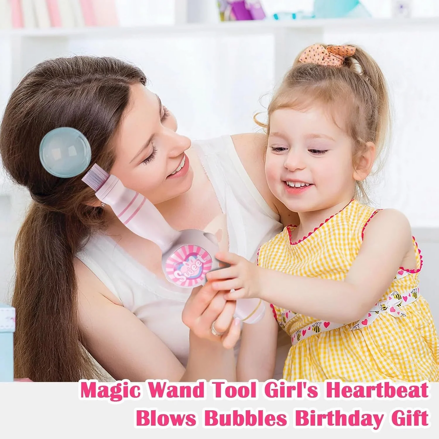 Light Up Musical Fog Bubble Wand | Dream Smoke Bubbles Summer Kids Toy