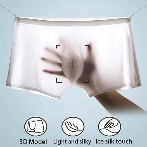 ✨Hottest products this month - Men's Ice Silk Underwear - naotstore