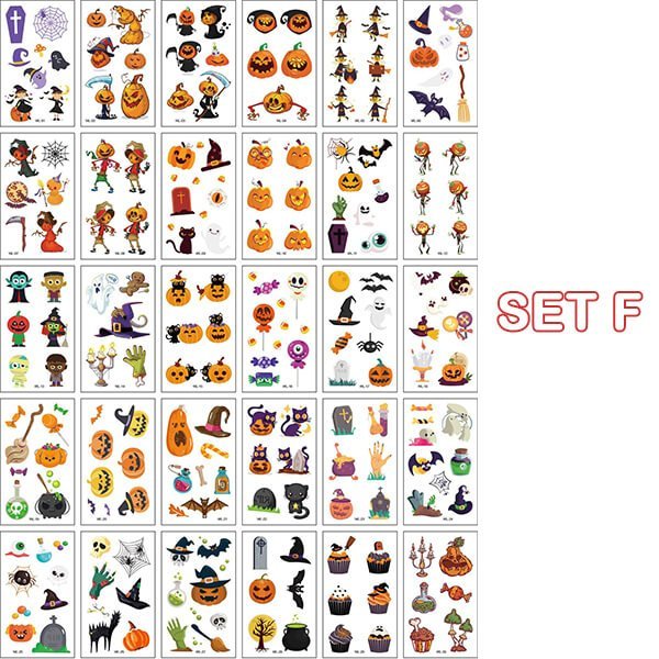 🔥Halloween's hottest items - Halloween prank makeup temporary tattoo - naotstore