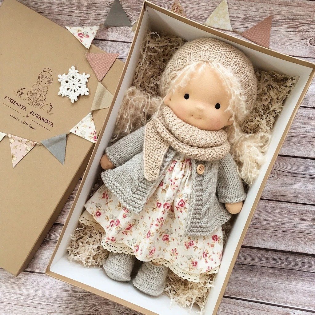 💥Specials this week🎁The Best Gift for Kids-Handmade Waldorf Doll - naotstore