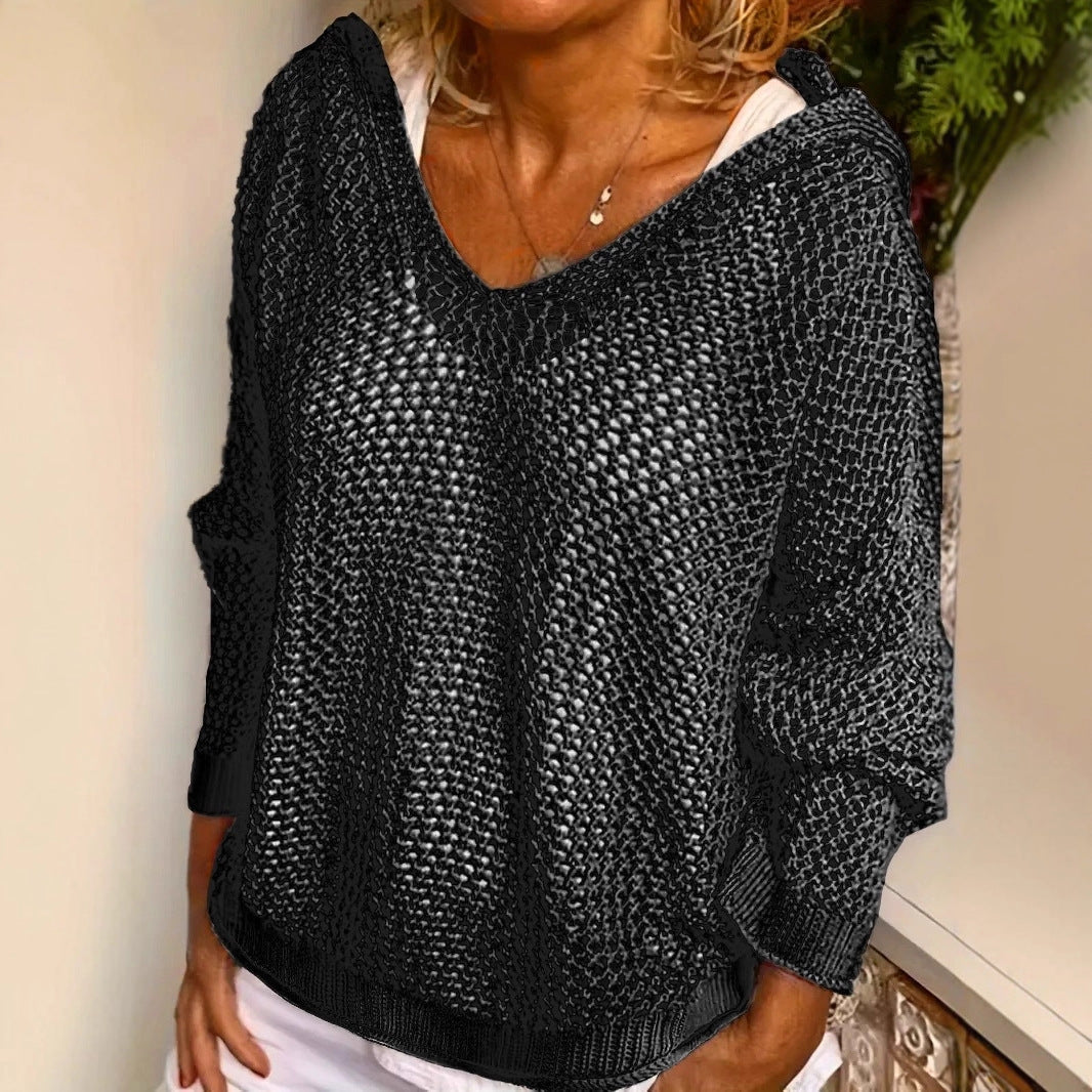 Women's Casual Soft Knitted Pullover